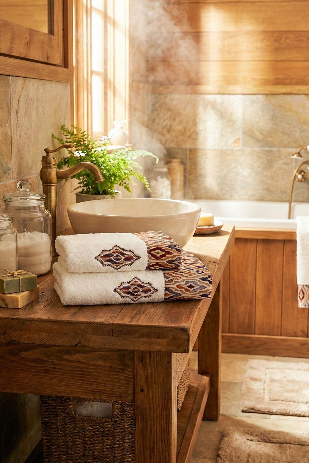 Arden Patterned Face Towel (50 x 90 cm)