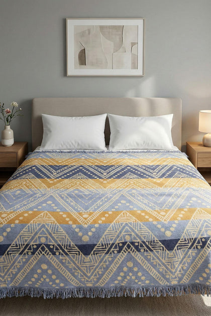 Dublin King Size Cotton Blanket (200 x 220 cm)