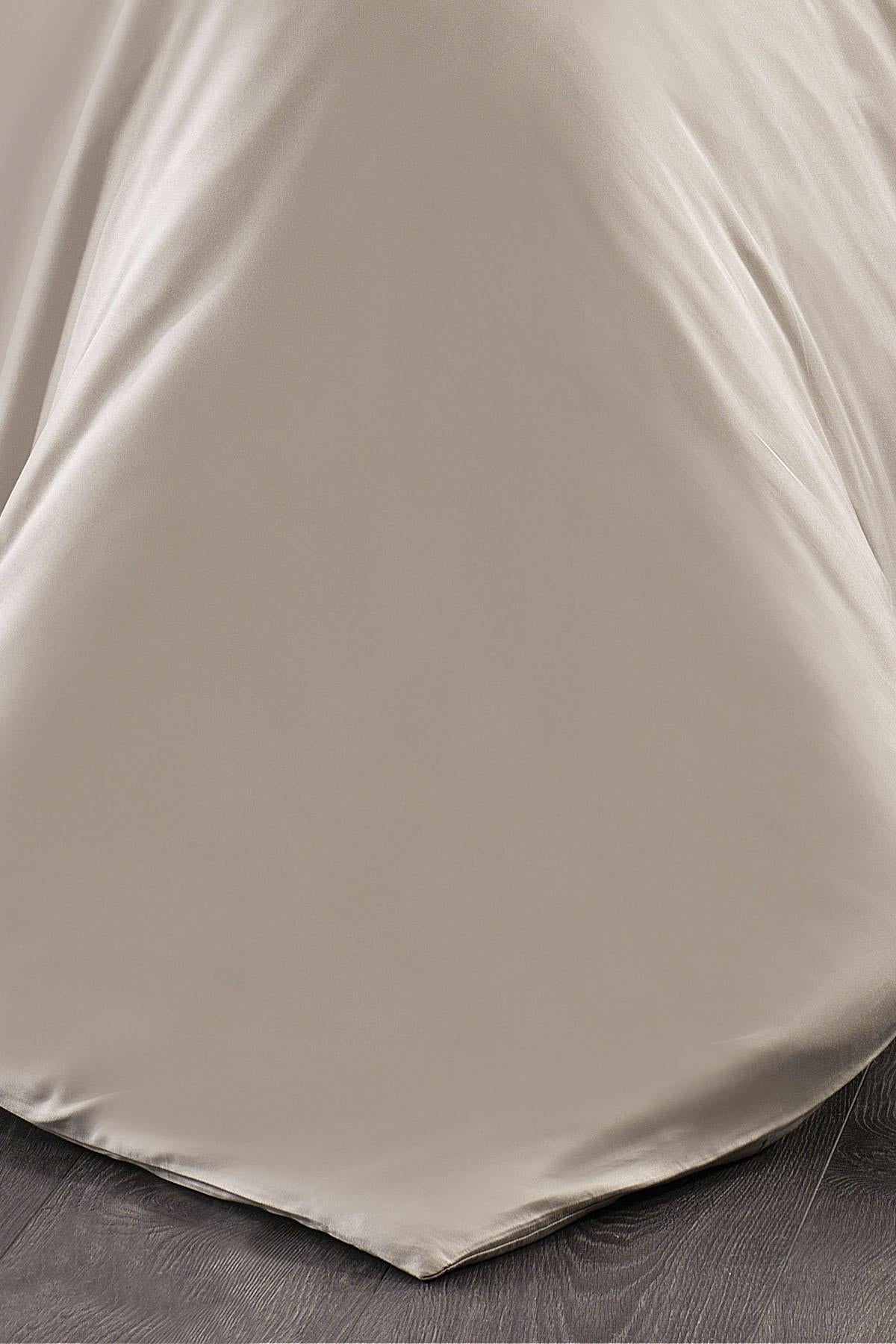 Elite 100% Cotton Satin Single 4-Piece Duvet Cover Set