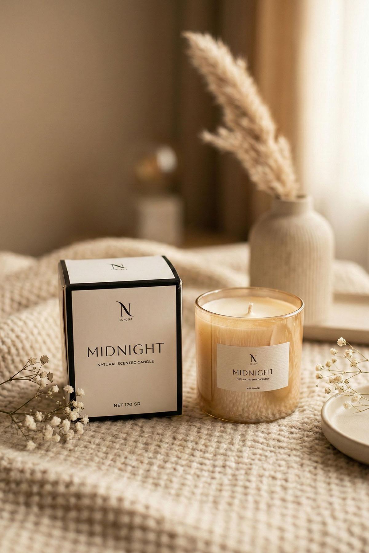 Midnight Haze Candle 170 GR (7 x 7 cm)