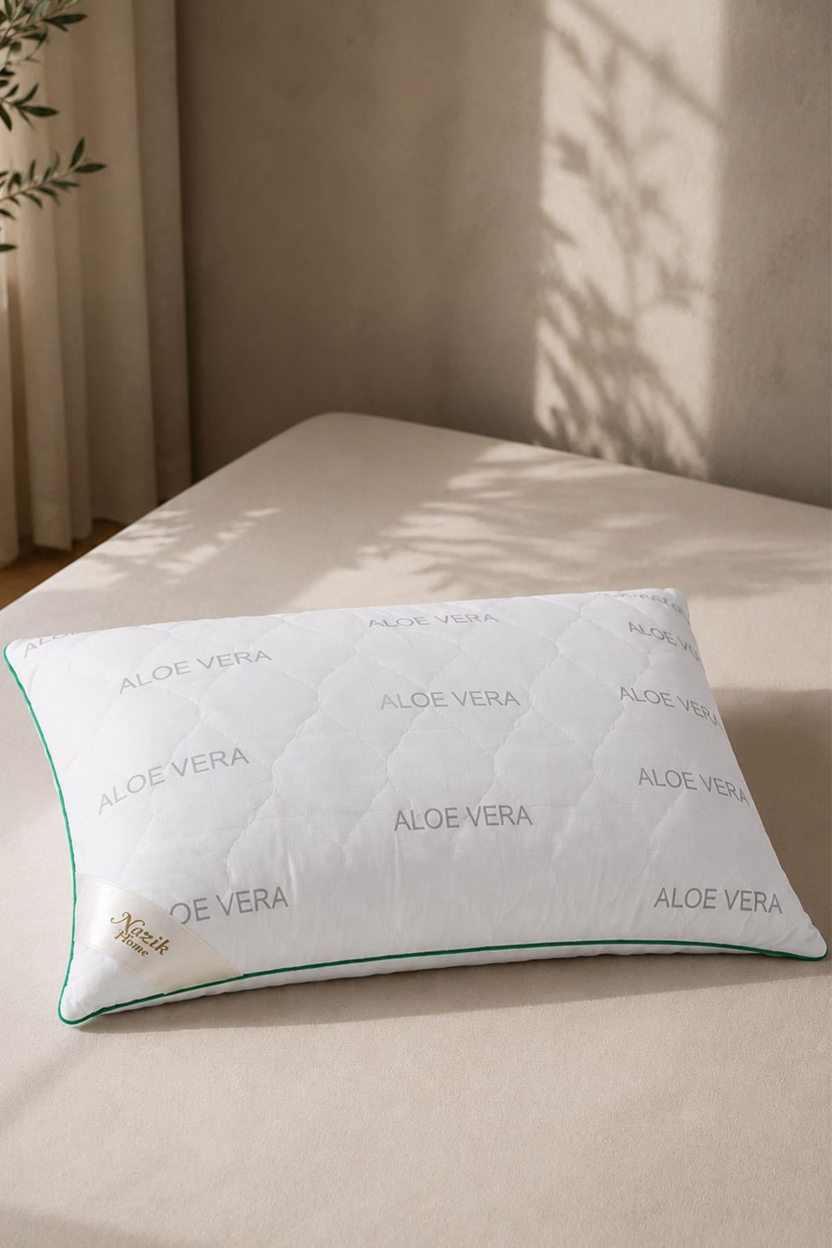 Aloe Vera Piped Pillow (50 x 70 cm) / 900 GR