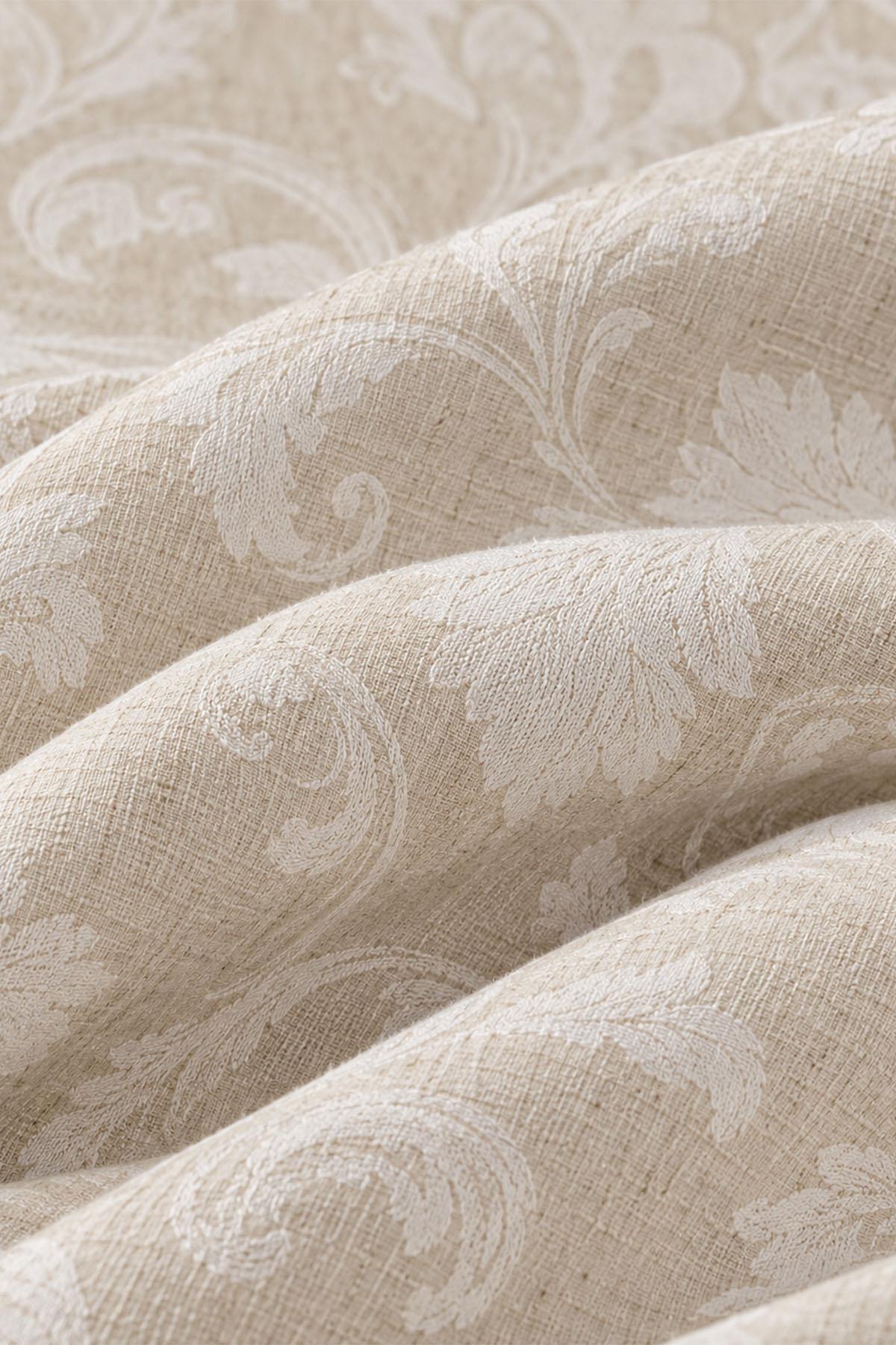 Ines Leaf Pattern 100% Cotton Single 3-Piece Duvet Cover Set