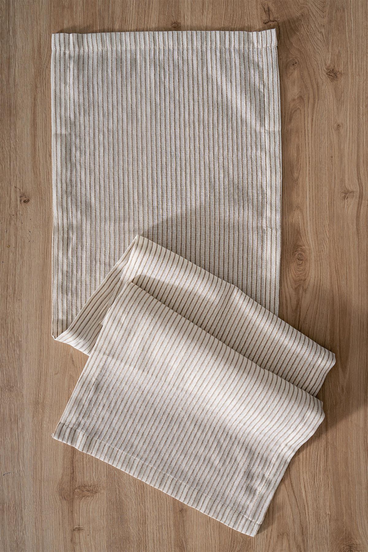 لوريس مفرش طاولة رانر خالي من البقع ولا يحتاج للتنظيف (40 × 140 سم)