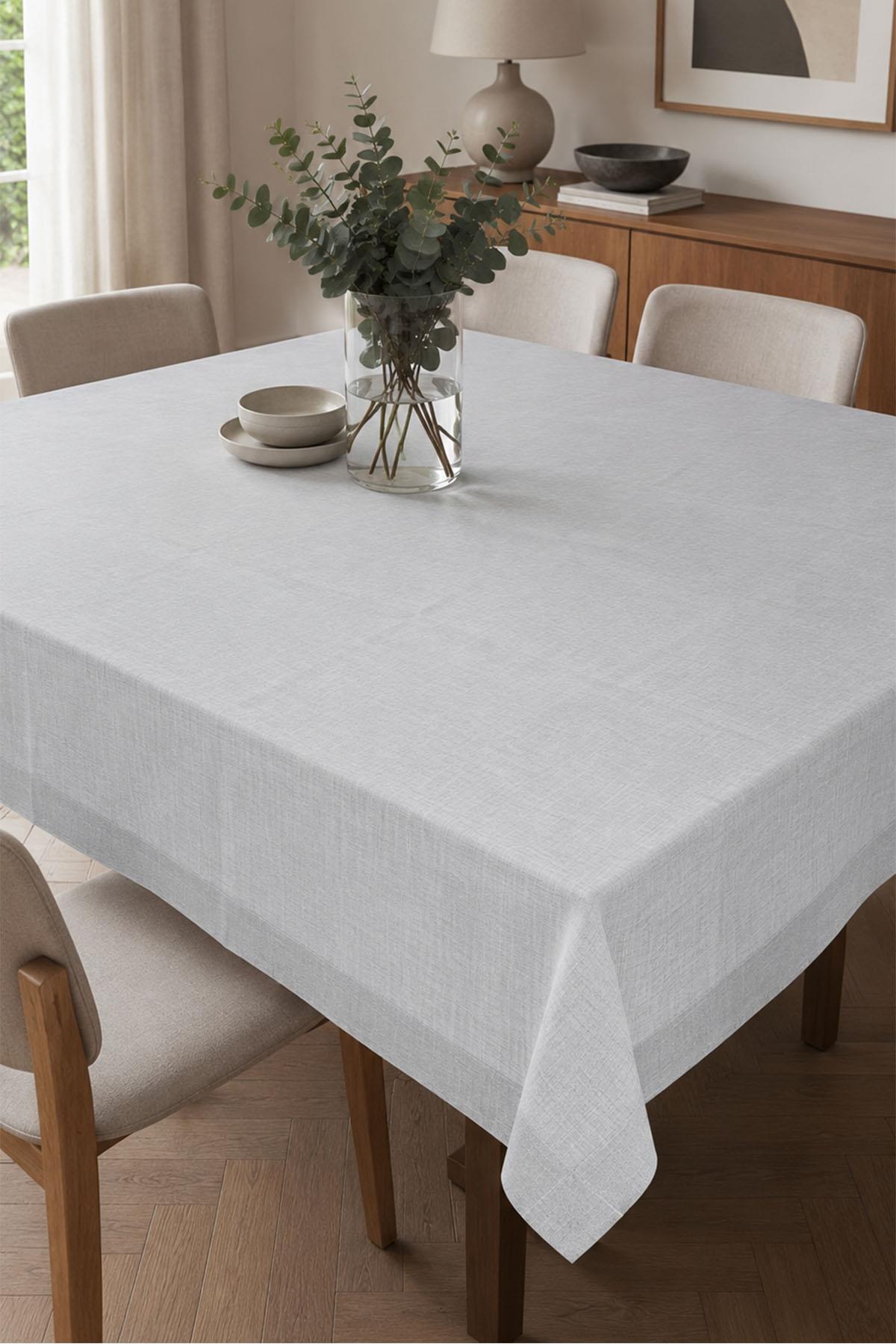 Micoly Stain-Resistant Worry-Free Square Tablecloth (130 x 130 cm)