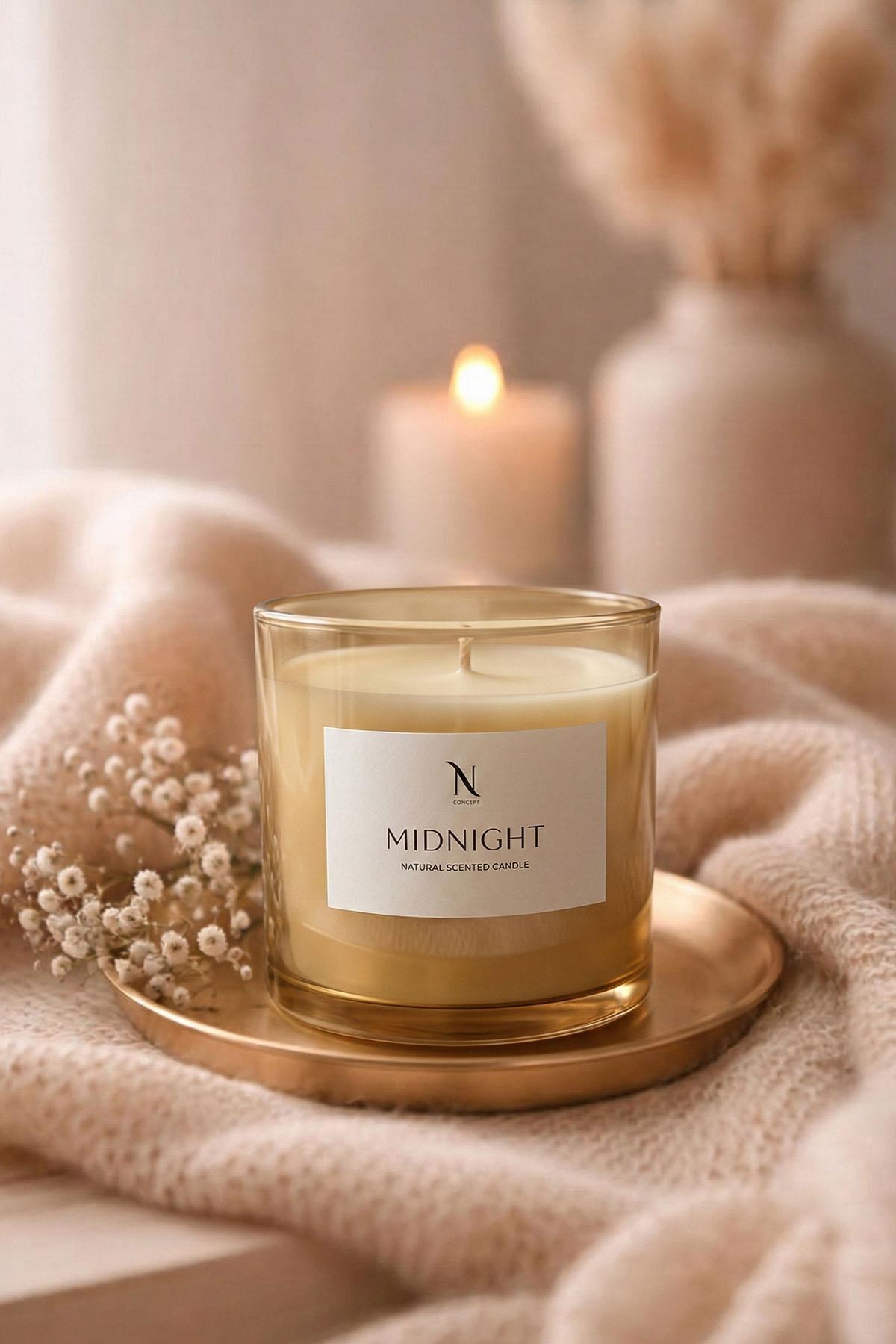 Midnight Haze Candle 170 GR (7 x 7 cm)