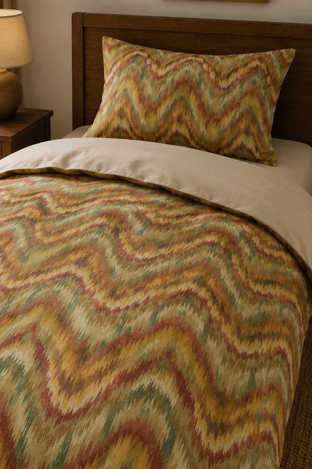Varela 100% Cotton Twin 2-Piece Duvet Cover Set